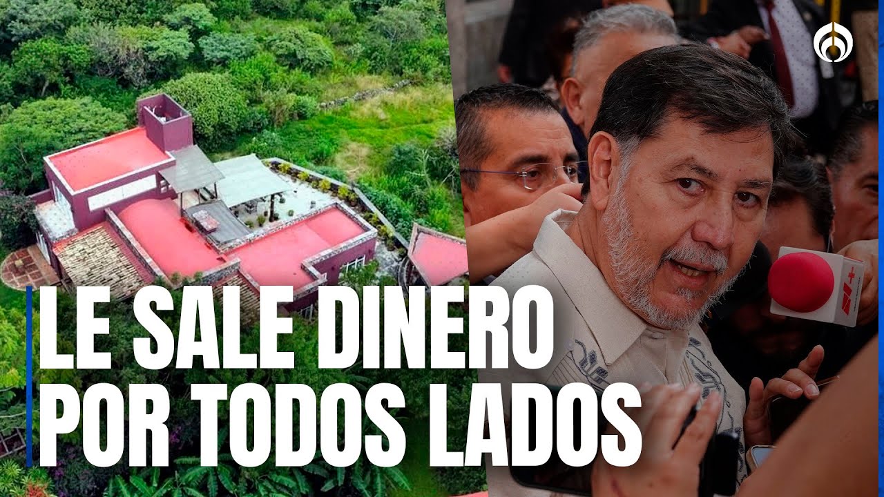 A Noroña le llueve sobre mojado; revelan irregularidades en transmisiones y en su casa
