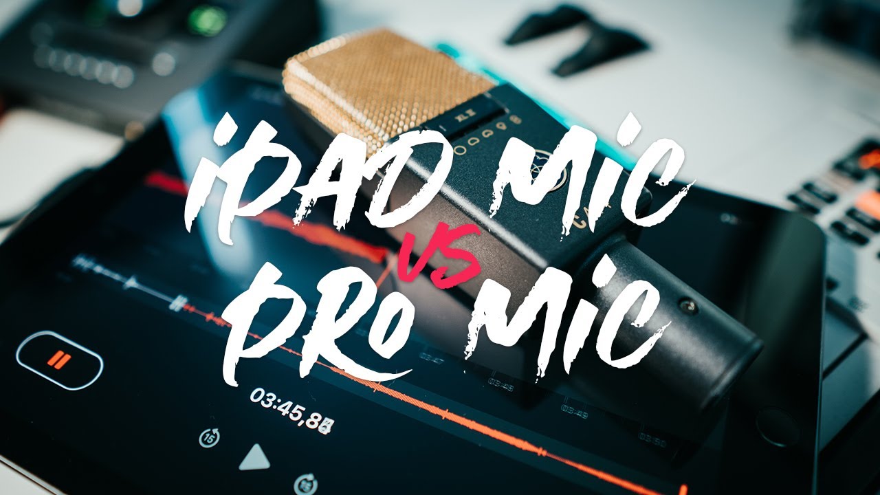 AKG C414 vs IPAD MIC- Comparison Between iPad & Pro Studio Microphone (Apple iPad vs AKG C414)
