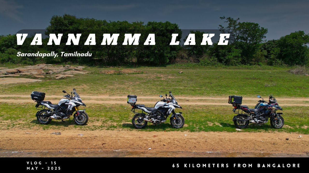 Ride to Vannamma Lake, TN | Benelli TRK 502 | Benelli 600i | DJI Drone footage  | Enqrides53 | 4K