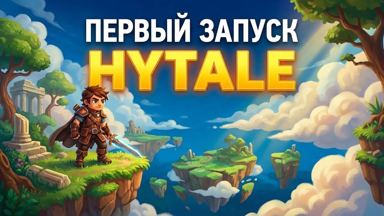 HYTALE SKYWARS - ЛУЧШЕ ЧЕМ В МАЙНКРАФТЕ?! (первый запуск)