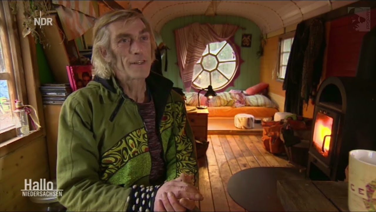 Jens Fr&ouml;hlke (1962-2024) - Aussteiger - Leben ohne Geld - Leben im Bauwagen