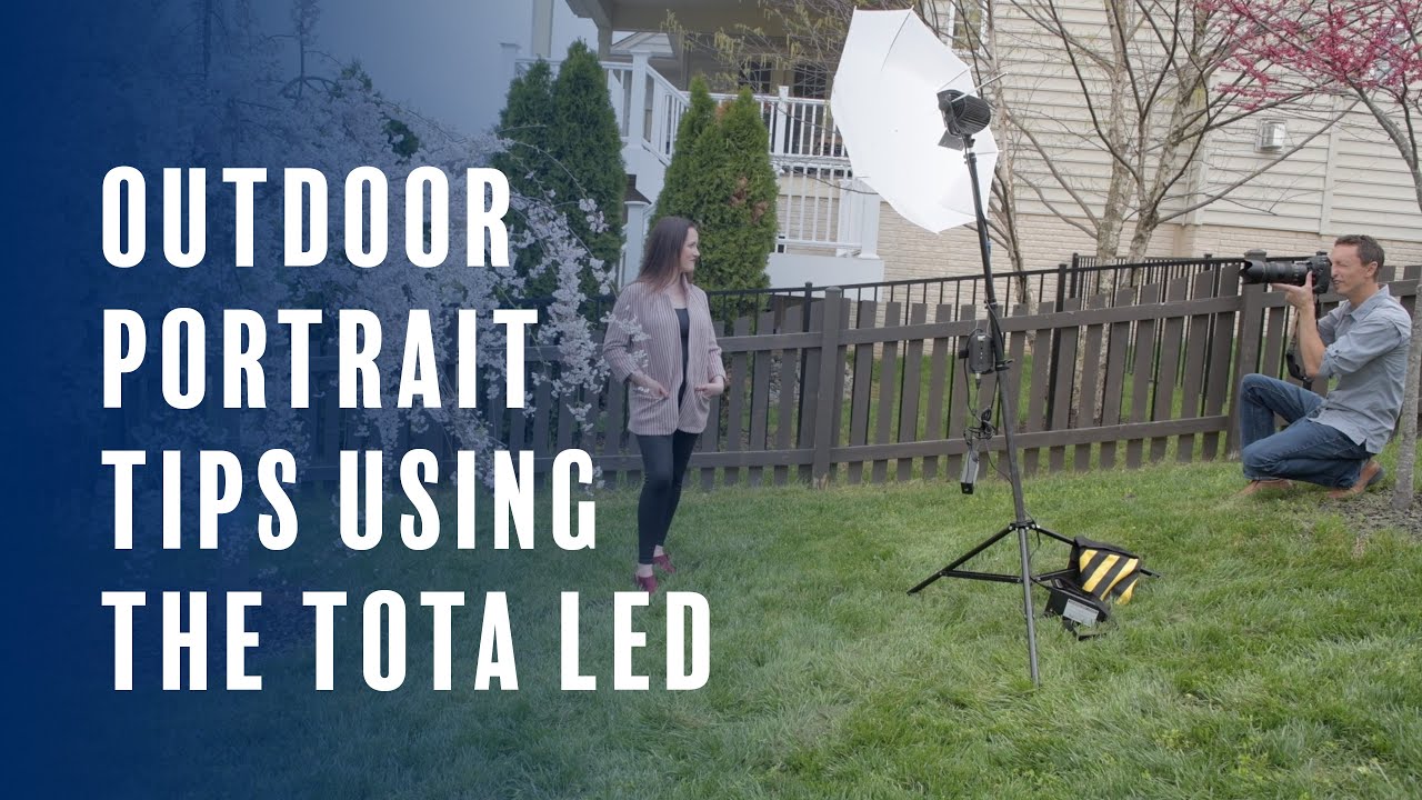 Outdoor Photography Lighting | Lowel Lighting | Tota LED Light | Photography Lighting Tips & Tricks