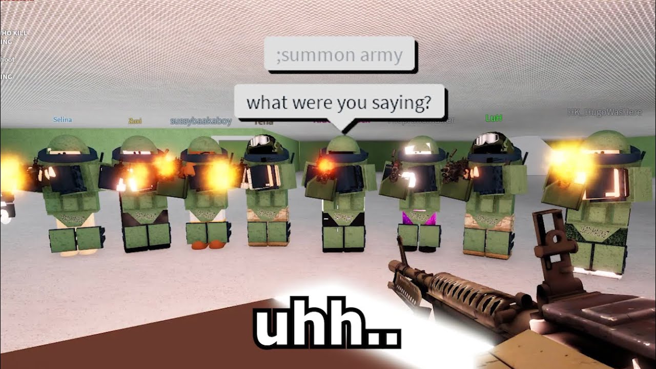 (ADMIN POWERS) Roblox Military Experience *Kinda Funny*