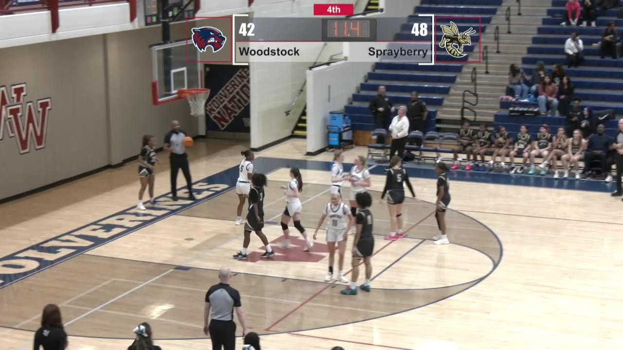 Woodstock v Sprayberry  Girls Basketball