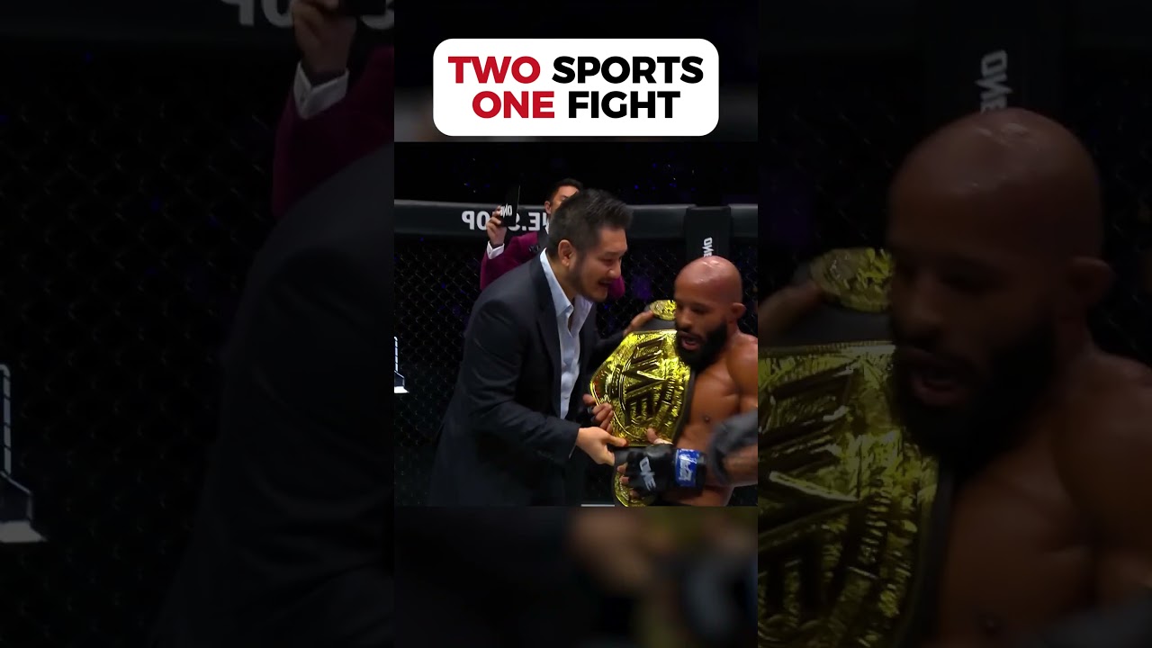 Muay Thai LEGEND vs UFC CHAMP 😳 #shorts