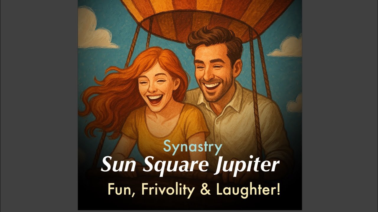 Synastry- Sun Square Jupiter - Fun, frivolity & laughter