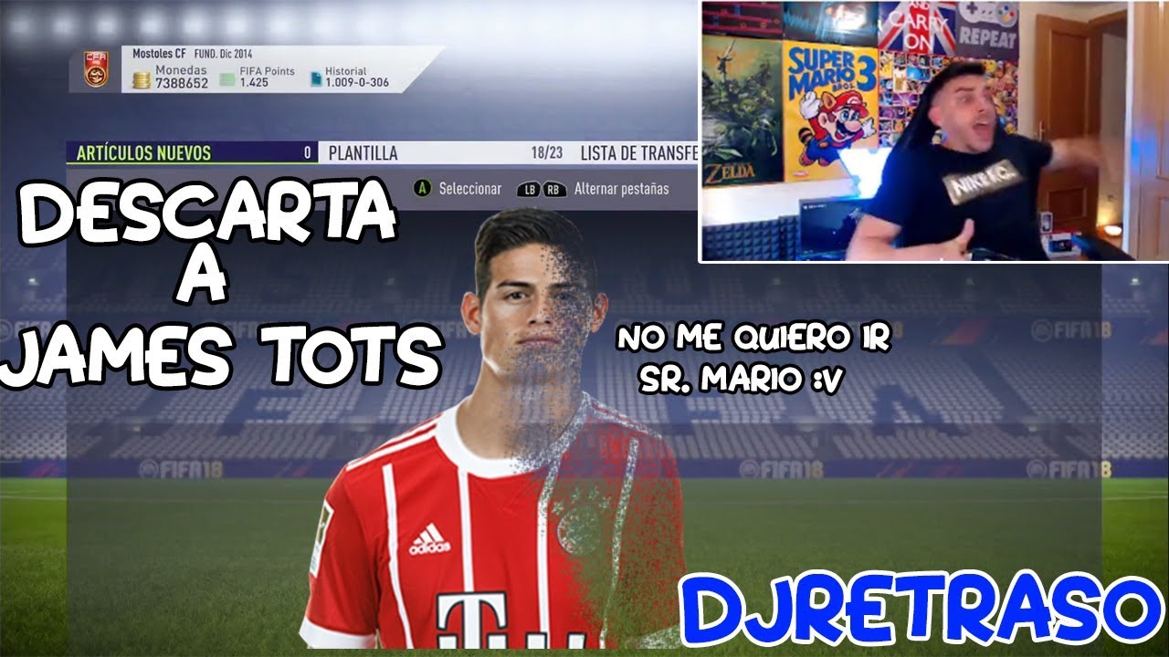 DjMaRiiO DESCARTA A JAMES TOTS | DjRetraso