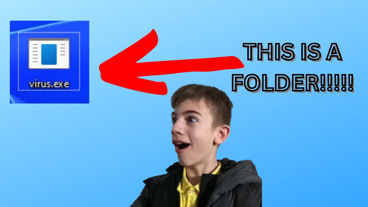 Create a secret folder on Windows!! - Make a Folder look what you want - Ham Radio & Networking
