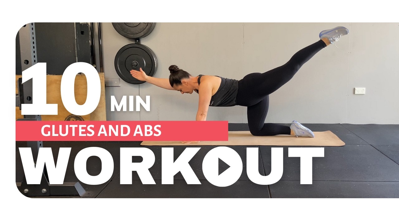 Build Your Glutes & Abs Without Squats | 10 Minute At-Home Routine for women over 40