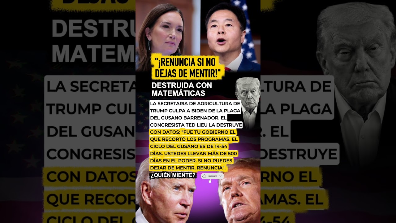 Congresista destruye a secretaria de Trump con datos: 