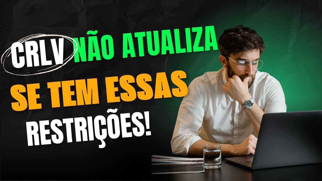 CRLV N&Atilde;O LIBERADO para emiss&atilde;o porque n&atilde;o consigo imprimir LICENCIAMENTO Digital
