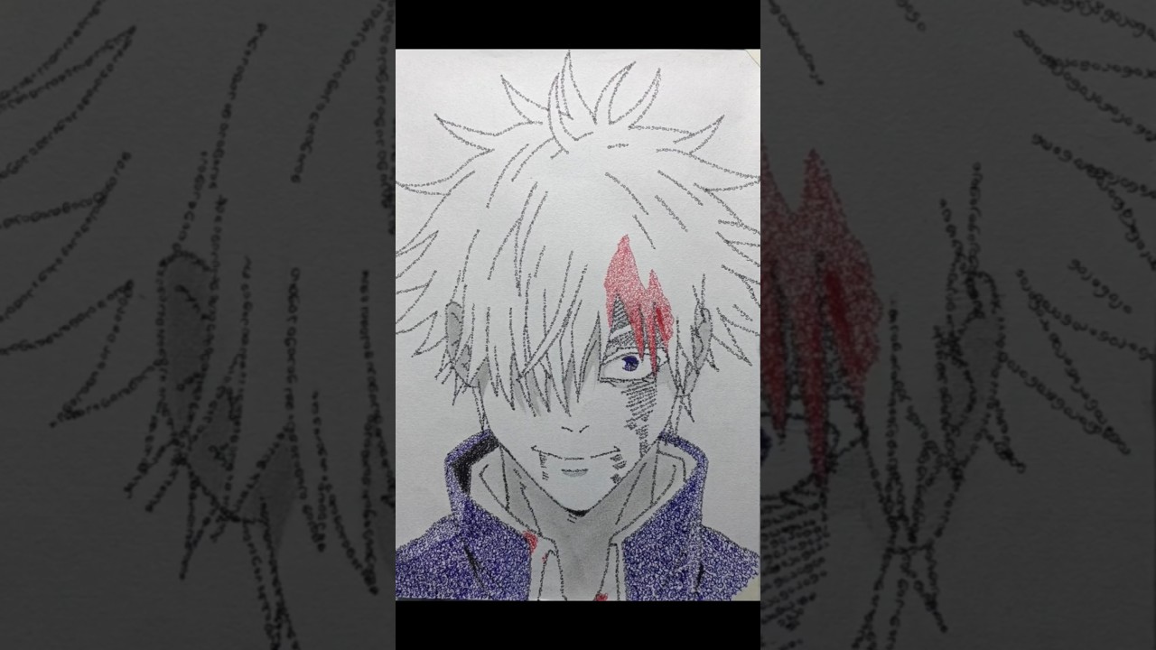 Drawing gojo from 'gojo' 