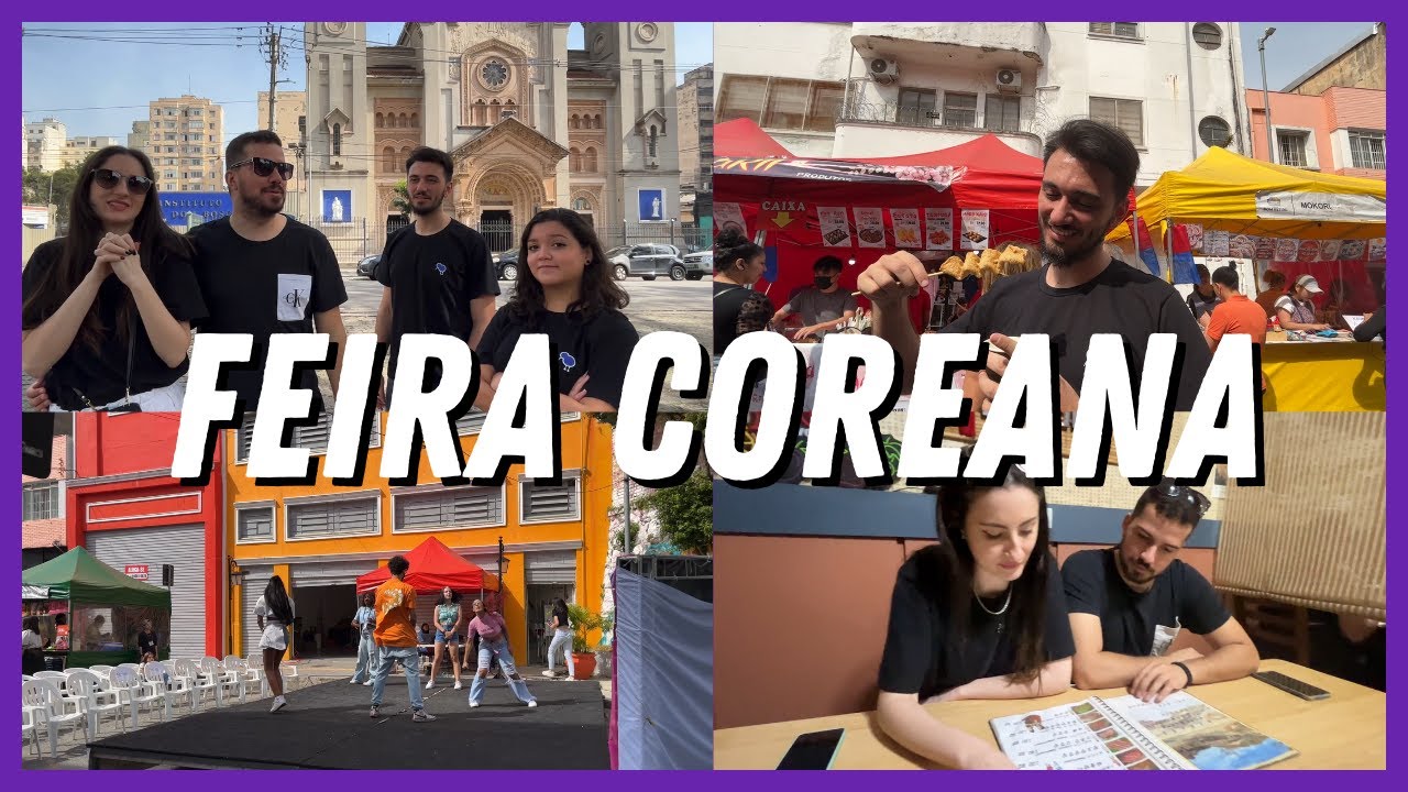 PRIMEIRA VEZ NA FEIRA DO BOM RETIRO (SP) | COMIDA COREANA, K-POP E MUITO MAIS