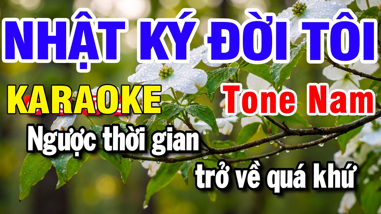 Karaoke Nhật Ký Đời Tôi Nhạc Sống Tone Nam Beat Hay 2026 | Karaoke Huỳnh Lê