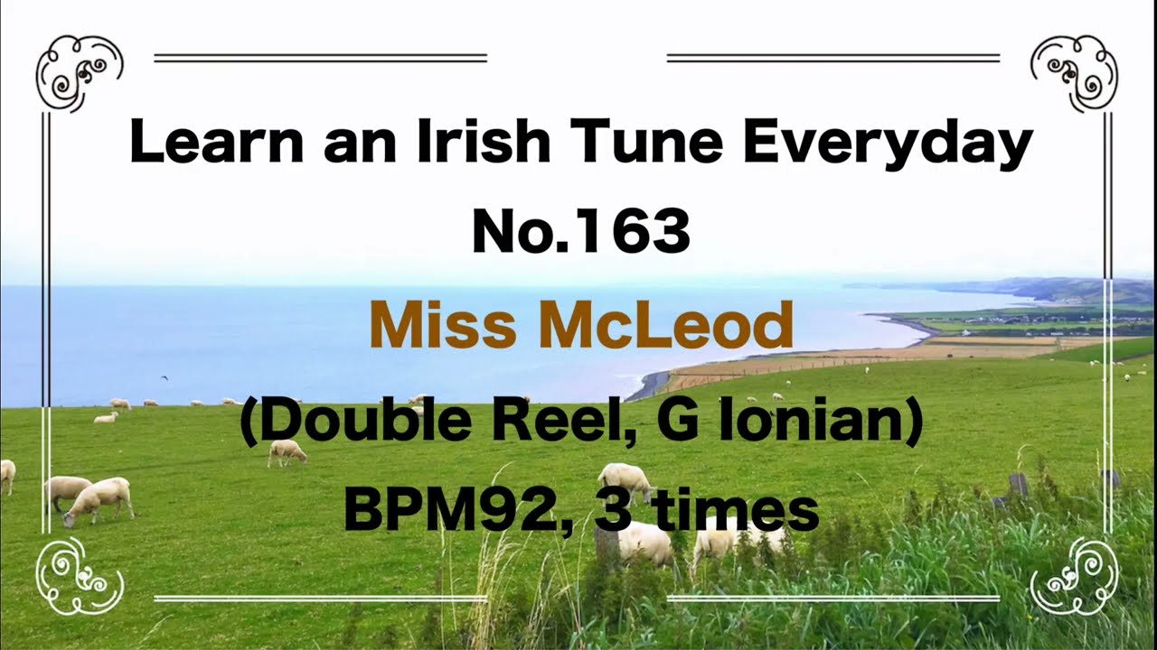 163 Miss McLeod's (Double Reel, G Dorian)