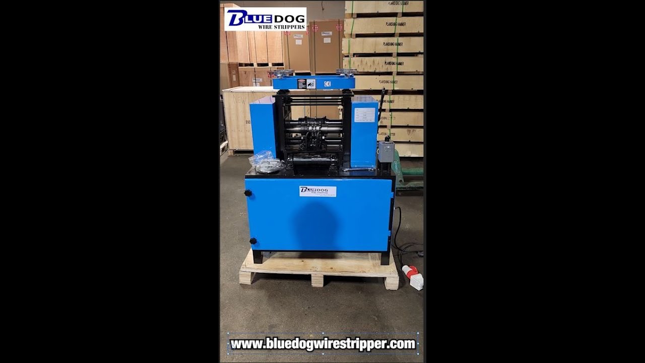 BWS 180 HD TECK CABLE STRIPPING MACHINE - Quick Demo Video