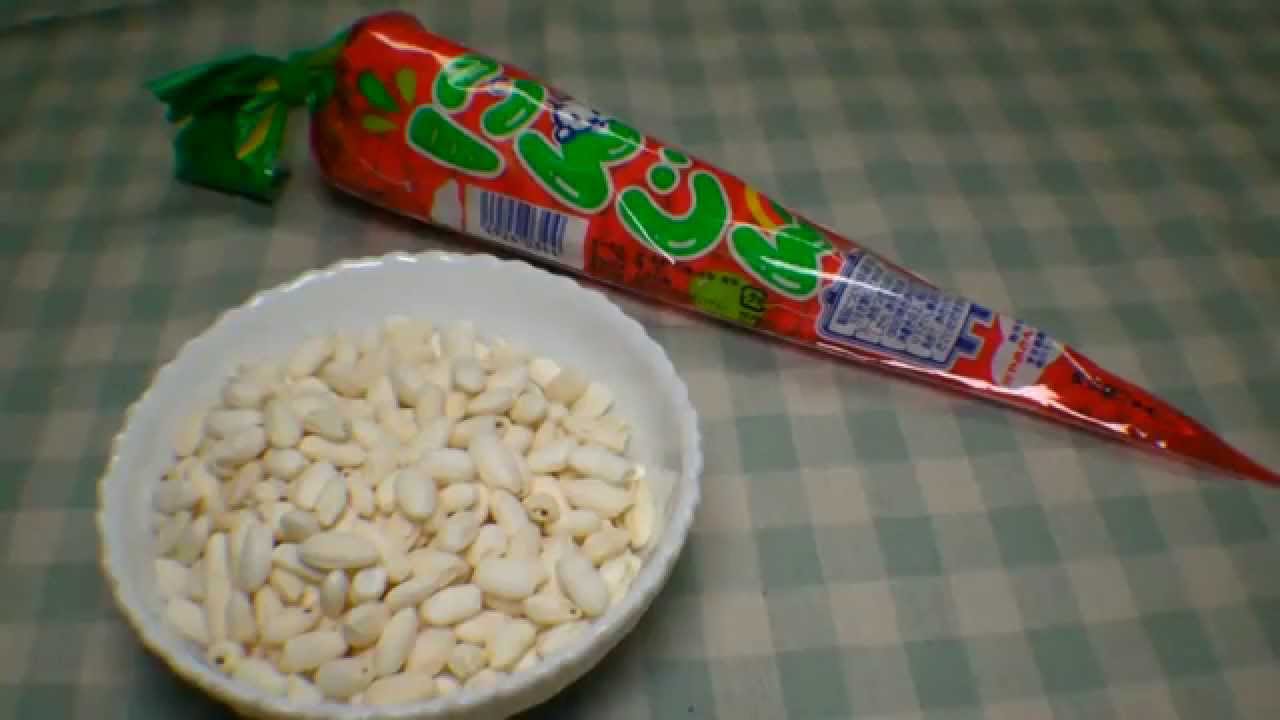 Japan items. Cute snack of Japan　Carrots