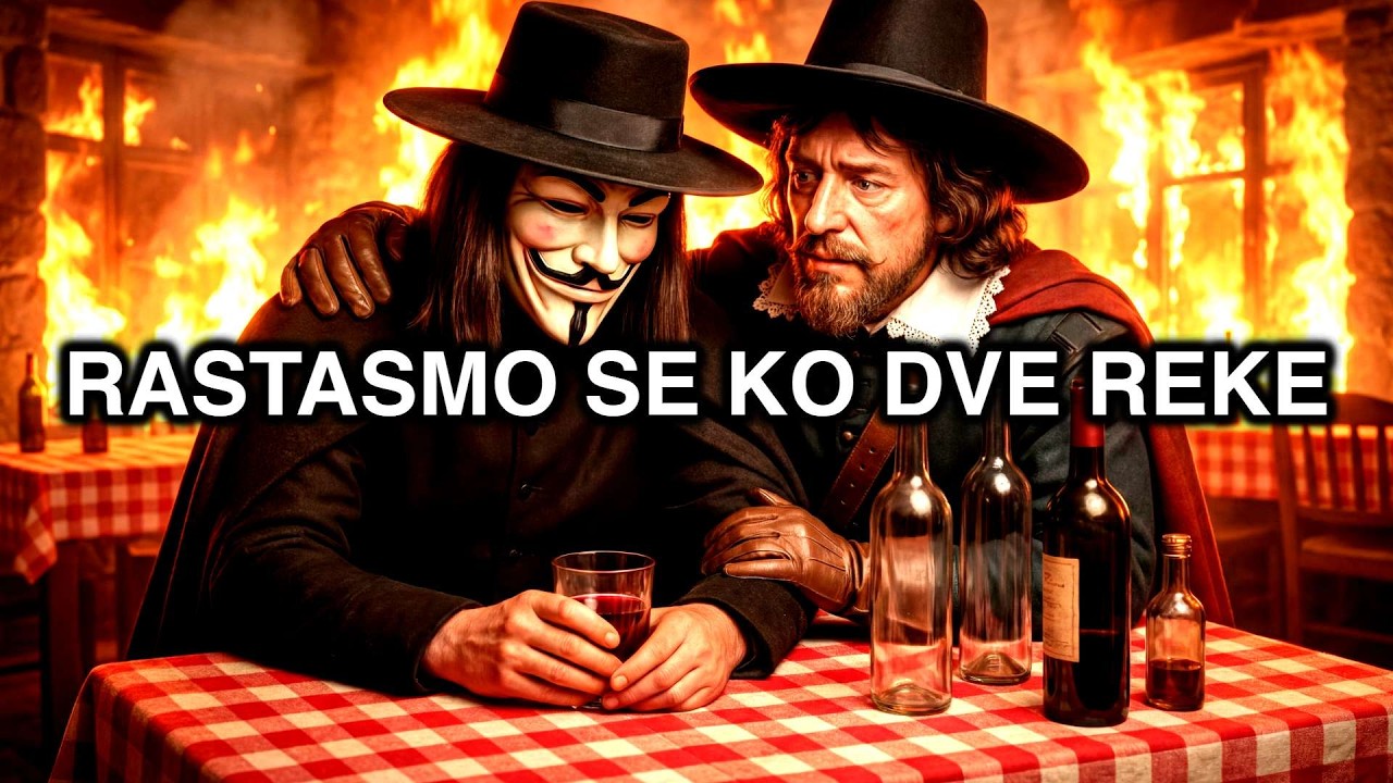 CRNI PAS - RASTASMO SE KO DVE REKE - METAL | JUŽNI VETAR | COVER | AI | 2026