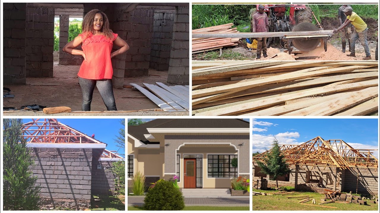BUILDING A MULTI MILLION HOUSE IN KENYA|ROOFING COSTS|BUILDING COSTS|  LIVING INKENYA|PRODUCTIVE DAY