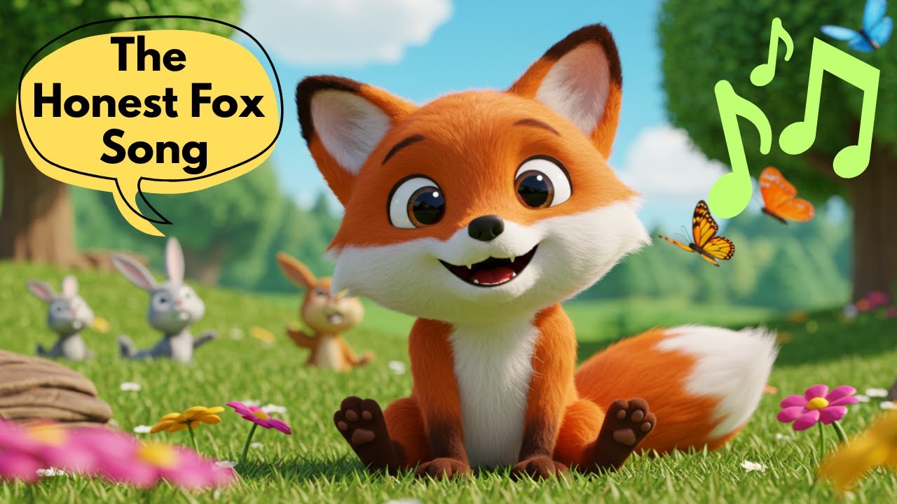 The Honest Fox Song / Kids' Songs / Animal Songs for Kids / Whiskers & Whistles