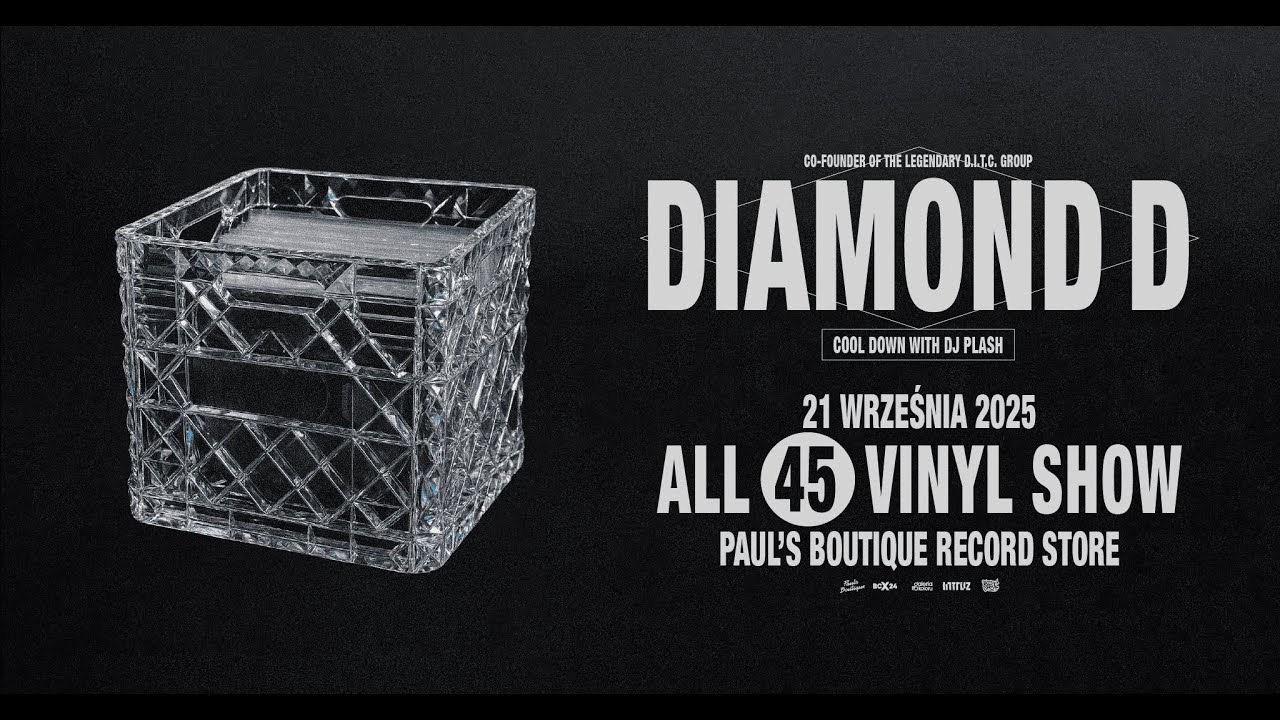 45 Vinyl Show:  Diamond D / MC Believe /  DJ Flux / DJ Plash