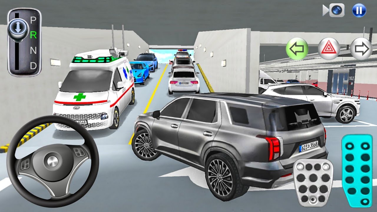New Apartment Cars Parking Update & Walking Footsteps - 3D Driving Class 2026 - Android GamePlay
