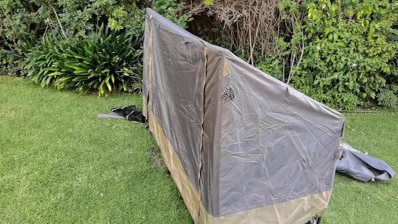 OzTrail Easy Fold Stretcher Shelter Demonstration