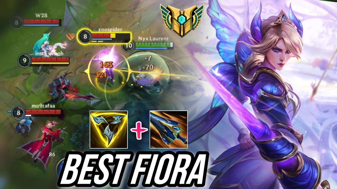 SAY HELLO TO THE BEST FIORA IN WILDRIFT