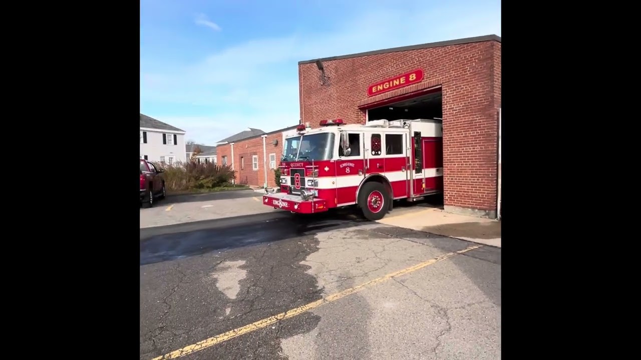 All catches of fire trucks/ambulance/police responding November 2025
