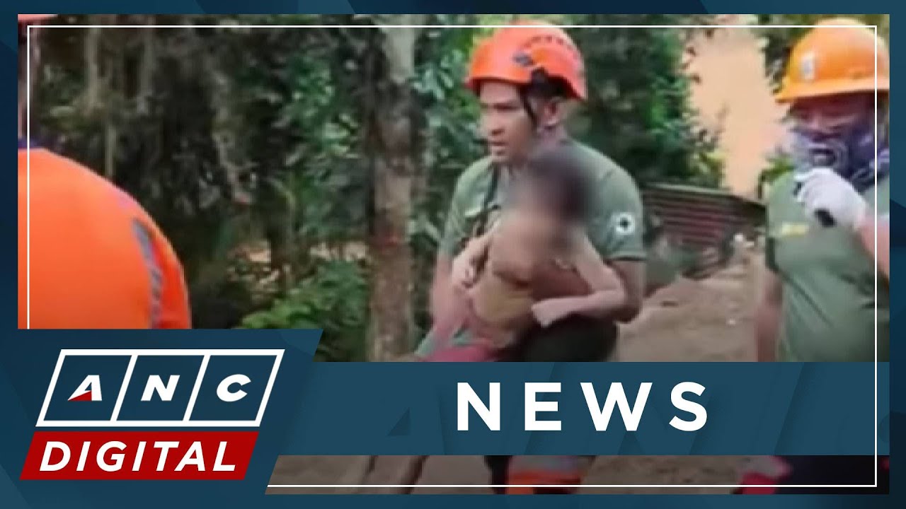 Child rescued from landslide in Maco, Davao De Oro | ANC