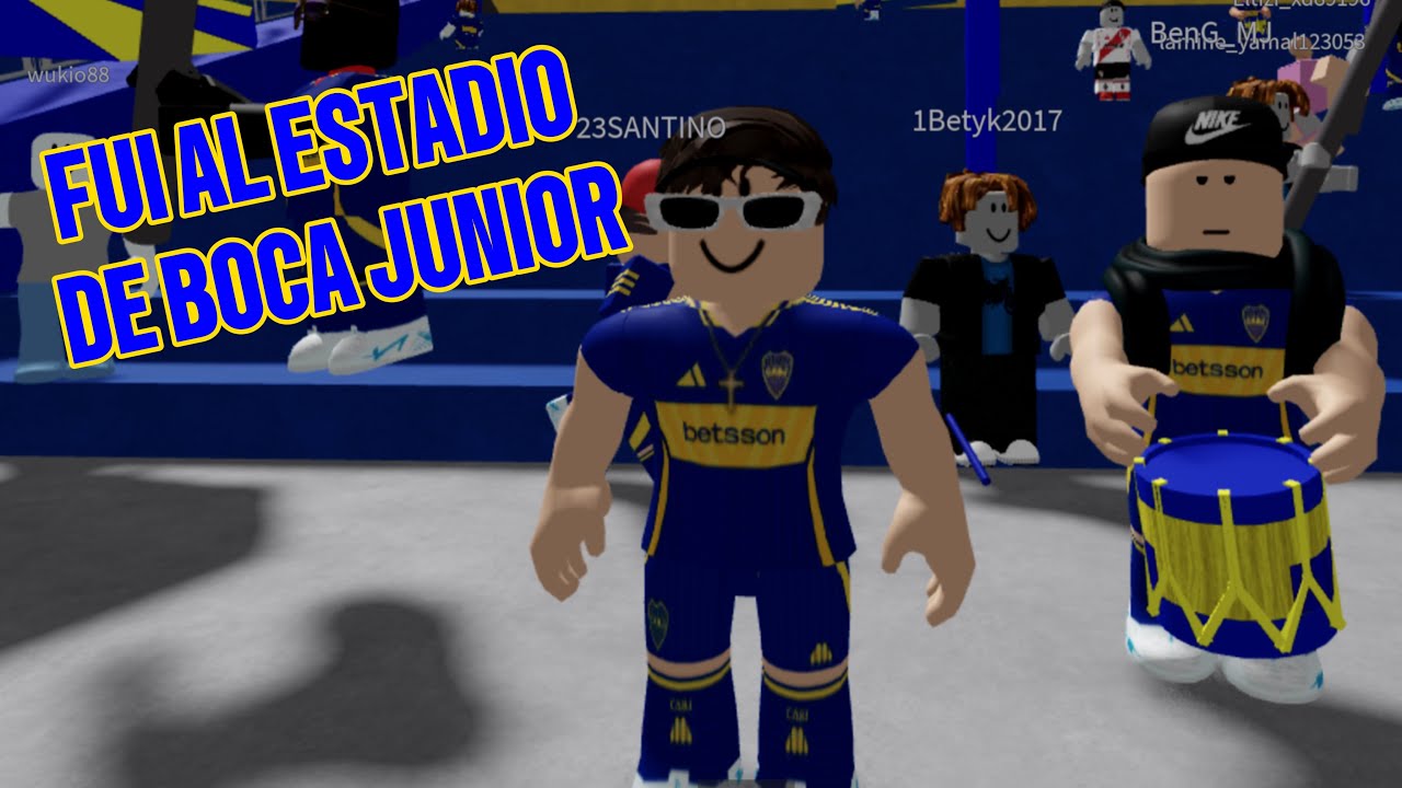 FUI AL ESTADIO DE BOCA / Roblox