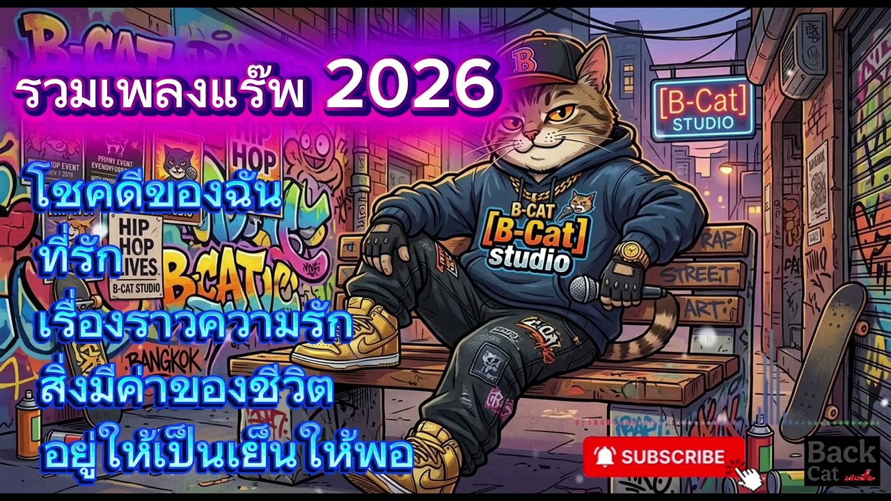 รวมเพลงแร๊พ เพราะๆ ฟังเพลินๆ - [Back cat studio] เพลงใหม่ล่าสุด 2026