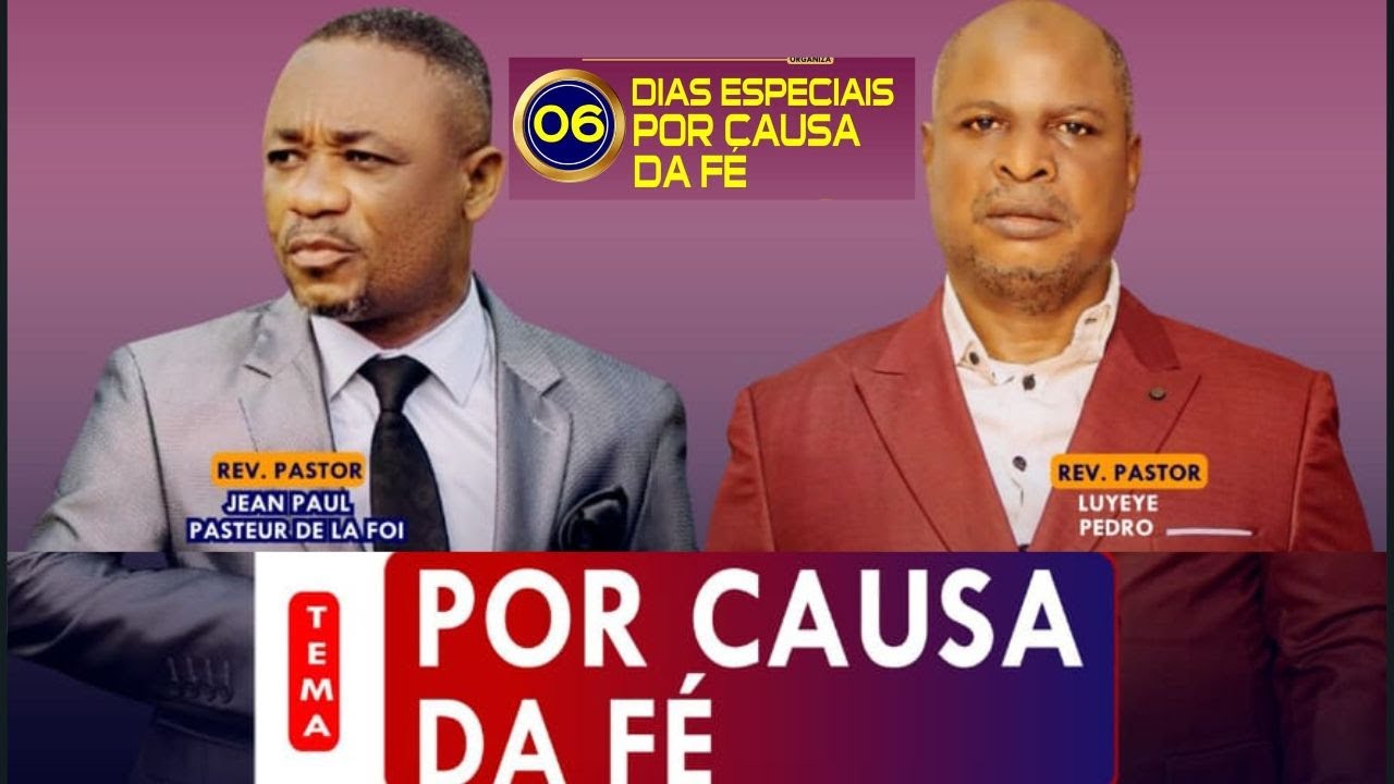 ARRIVEE DU PASTEUR DE LA FOI A LUANDA ( ANGOLA )