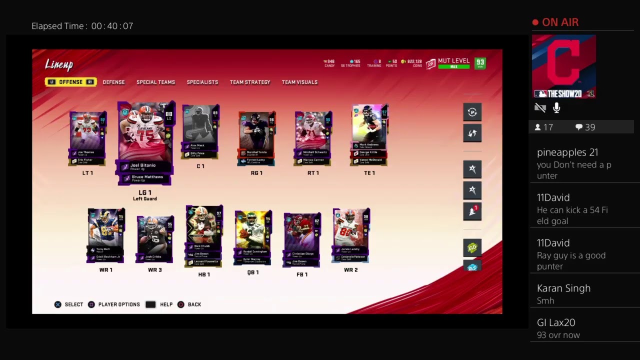 MUT 20 weekend league gameplay: 99 Cunningham gameplay