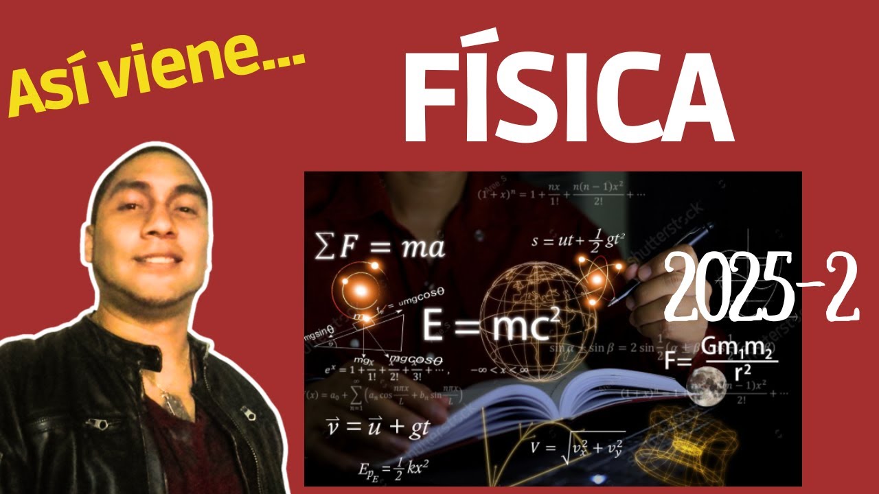 🔴 Solucionario de FÍSICA 🧲 EXAMEN de admisión ORDINARIO UNIVERSIDAD NACIONAL DEL SANTA 2025 2