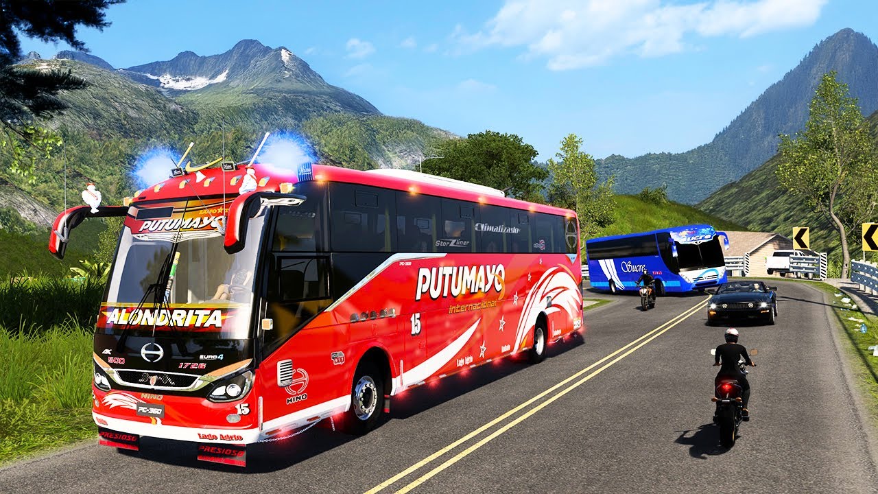Autobús HINO Esta Es La Carretera (Mas Peligrosa) De Ecuador