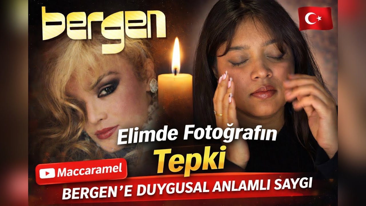 Indian 🇮🇳 Reaction to ELİMDE FOTOĞRAFIN (Remastered) | Bergen’e Duygusal Tepki 🇹🇷🕯️