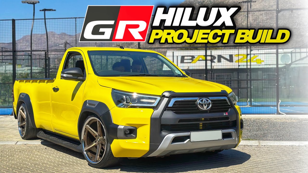 Toyota Hilux GR Project build !! V8 or 2JZ loading 🔥😱 #toyota #cartok 