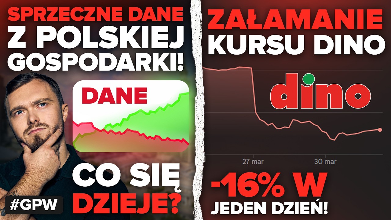 Chaos na GPW: Dino runęło, Tusk miesza przy Orlenie, a Wirtualna Polska ze sporymi stratami!