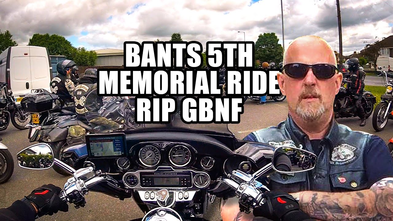 Bants 5th anniversary memorial ride - RIP GBNF