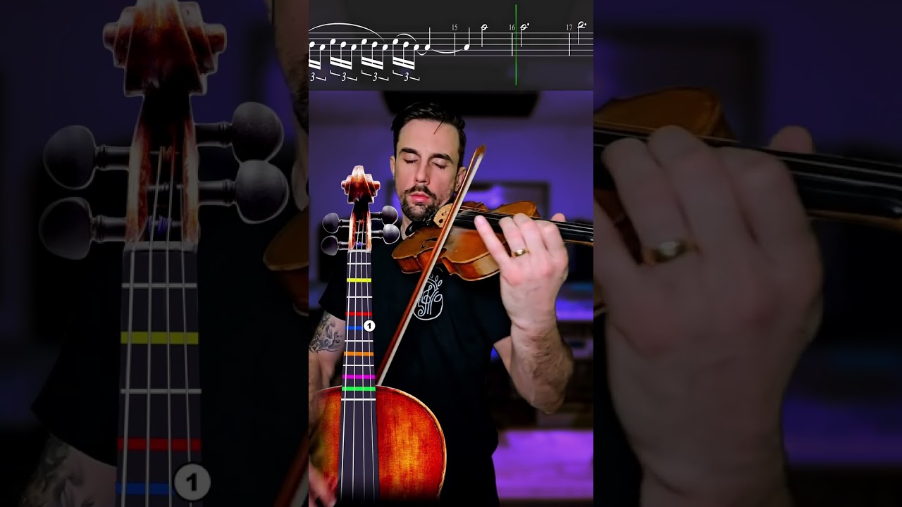 🎻 Interstellar Main Theme - Hans Zimmer Violin Tutorial with Sheet Music and Violin Tab🤘(Part 2)
