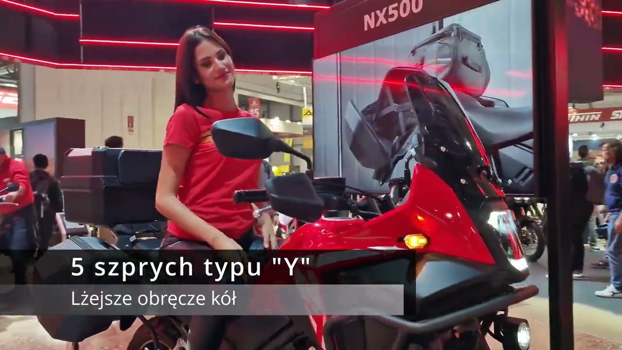 Honda NX500 2024. 5 fakt&oacute;w w mniej niż 2 minuty