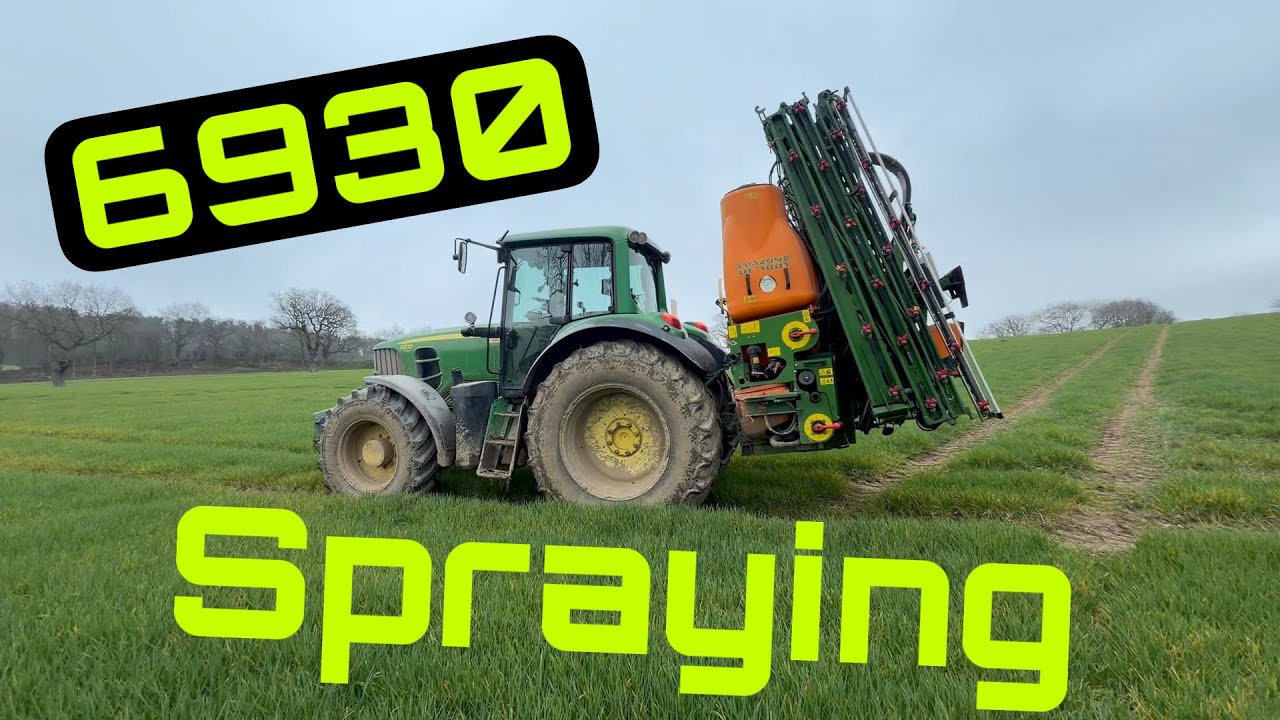Spraying Winter Barley, and me and Mr. B Harrogate Night Out! 