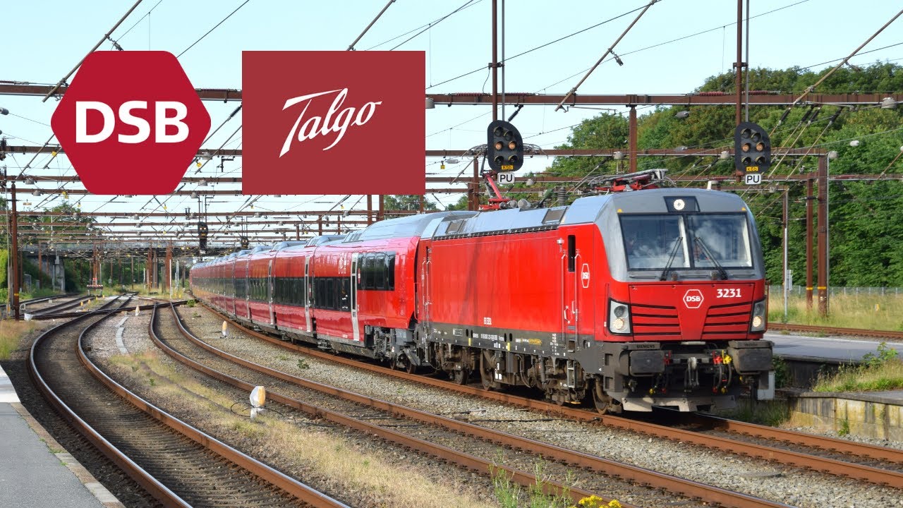 DSB Talgo sæt 07 ankommer til Fredericia 21/6 2025