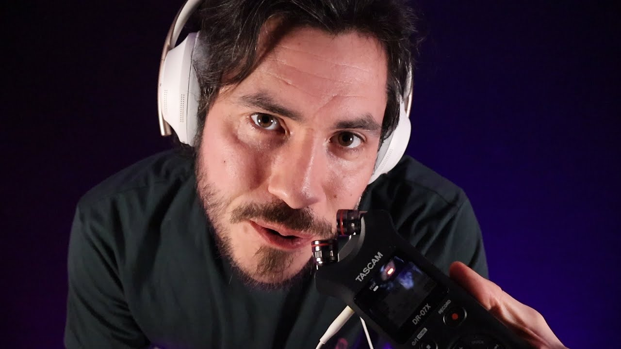 ASMR inaudible avec le Tascam