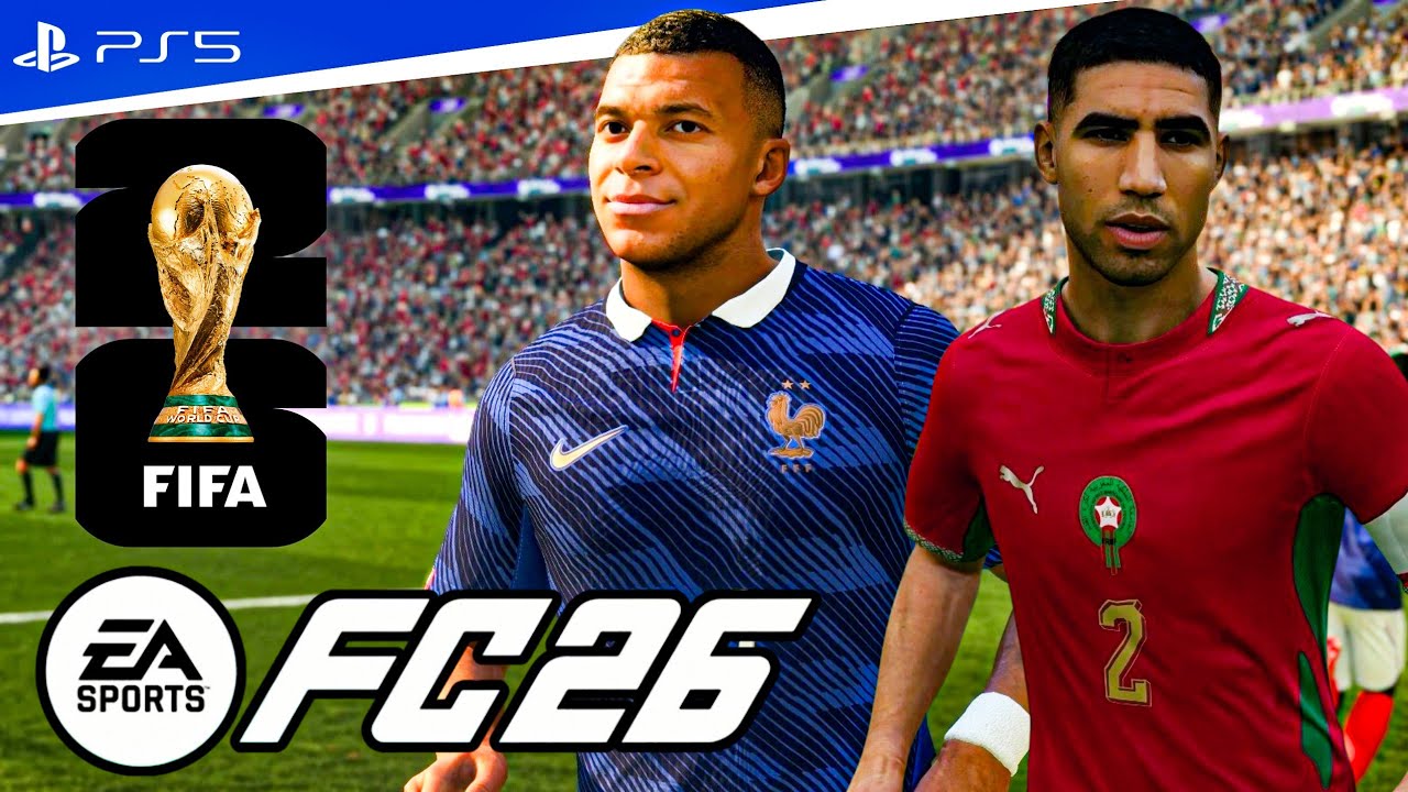 FC 26 - France vs Morocco | FIFA WORLD CUP 2026 Full Match [PS5&trade;]