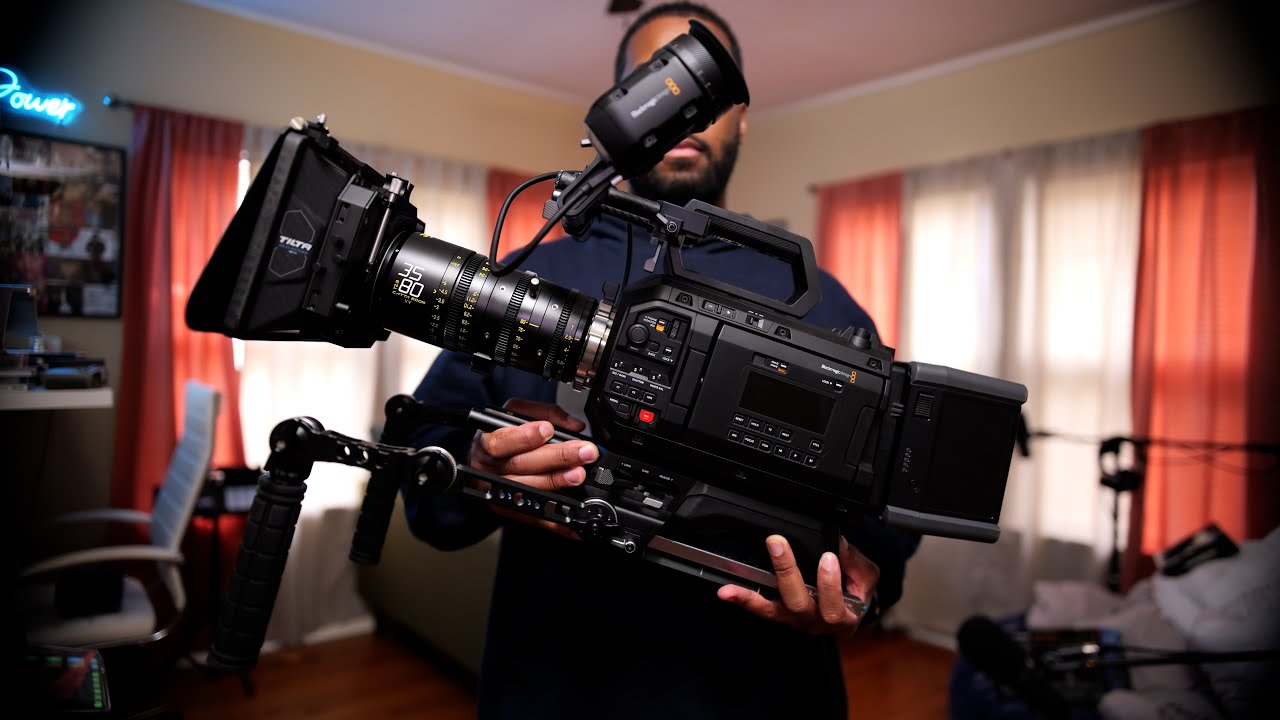 This Is How Much Runtime You Get On The Ursa Cine 12k LF While Using B-Mount Batteries!