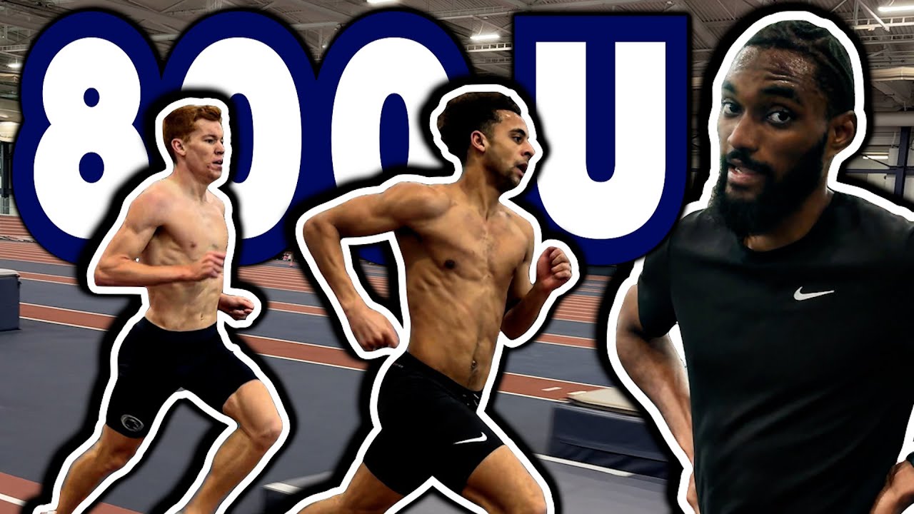 Is Penn State 800m U?! INDOOR WORKOUT