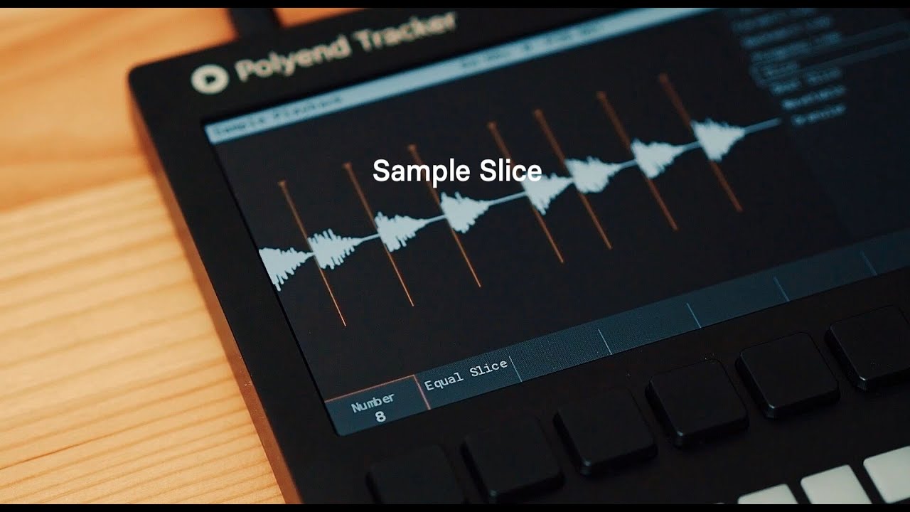 Polyend Tracker Tutorial - Sample Slice