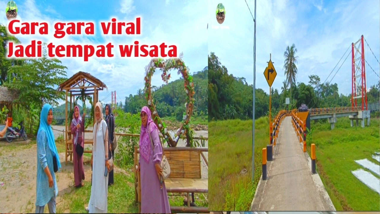 KABAR TERKINI❗JEMBATAN GANTUNG CISARUM BOGOR YANG VIRAL